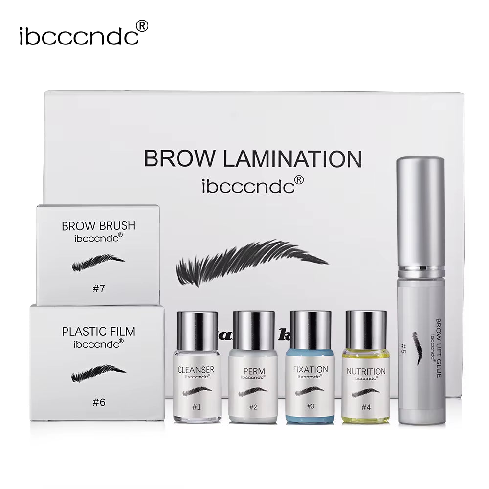 Brow Lamination Kit Semi-Permanent Brow Lift Extension Kit Brow Lash Lift Brow Lamination Eyelash Lifting Perming Lashes Makeup